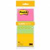 Post-it flerfarvet blok 38 x 51 mm 