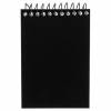 Bantex A7 notebook linjeret sort 