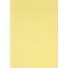 Bantex konceptpapir linjeret gul 