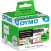 Disketteetiketter DYMO hvid 54x70mm 320stk/rul 99015