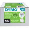 Shippinglabel DYMO hvid 54x101mm