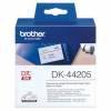 Brother papiretiket 62mmx30m hvid 