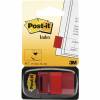 Post-it indexfaner 680-1 rød 25,4x43,2mm 50stk/pak