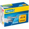 Hæfteklammer galvaniserede Rapid strong 21/4 5000stk/pak