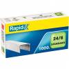 Hæfteklamme Rapid Stand. 24/6 galvaniserede 1000stk/pak