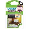 Dymo D1 Durable Labeltape 12mm x 5,5 m - Sort/hvid