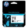 HP 711 CZ133A Sort Bl&aelig;kpatron, 80 ml
