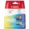 Canon PG 540 / CL-541 Multipack Sort Farve (cyan, magenta, gul) 180 sider Bl&aelig;k 5225B006