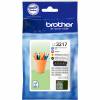 Brother LC3217VALDR CMYK Multifarve Blækpatron, 2.000 sider 