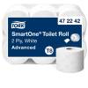 Toiletpapir Tork SmartOne T8 Advanced 2-lag 6rul/kar