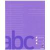 Bantex skolehæfte 17x21cm 18 linjer lilla 