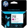 HP 711 CZ135A Magenta Bl&aelig;kpatron, 3 x 29 ml