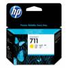 HP 711 CZ136A Gul Bl&aelig;kpatron, 3 x 29 ml