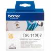 BROTHER DK11207 CD/DVD labels
