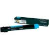 LEXMARK cartridge cyan X95x 22000 pages 