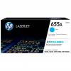 HP 655A CF451A Cyan Lasertoner, 10.500 sider