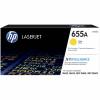 HP 655A CF452A Gul Lasertoner, 10.500 sider