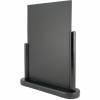 Securit kridttavle bordskilt 40x32x7cm sort 