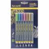 Chalkmarker Securit metallic farver 1-2mm 7stk/pak