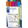 Staedtler Lumocolor 351 whiteboardmarker 10 farver 