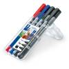 Staedtler Duo Lumocolor 348 dobbelt spids markere 4 stk. 