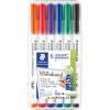 Staedtler Lumocolor 301 whiteboardpenne 6 farver 