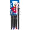 Pilot FriXion Point Clicker kuglepen 0,5mm 4stk 