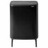 Brabantia BO High vippelågsspand 2x30L Matt Black 