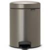 Brabantia NewIcon pedalspand 5L Platinum 