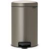 Brabantia NewIcon pedalspand 12L Platinum 