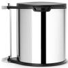 Brabantia Built-In affaldsspand 15L Brilliant Steel 