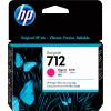 HP 712 bl&aelig;kpatron 29ml magenta