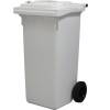 Skraldespand 120L 480x540x930mm hvid