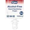 Hånddesinfektion Tork skum S4 u/alkohol 1000ml 520402 6stk/pak