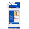 Brother TZe-N251 labeltape 24mmx8m sort/hvid 