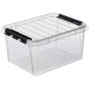 Plastkasse SmartStore Classic 31 32l m/låg 50x39x26cm