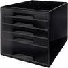 Skuffekabinet Leitz Desk Cube 5-skuffer sort