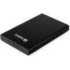 USB 3.0 to SATA Box 2.5'', Black