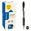 Gelpen Pilot G2 ink roller Fine sort vaulepack 20stk