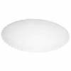 Fadpapir 33x50cm oval pr&aelig;get hvid 500stk