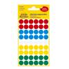 Avery 3088 &Oslash;12mm etiket flerfarvet 270stk 