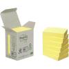 Post-It Recycled 653 notes 38x51mm gul 6 blokke 