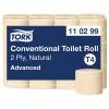 Toiletpapir Tork advanced brun natur T4 24 rle