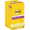 Post-it Super Sticky z-notes Canarygul 76x76mm 12blk/pak