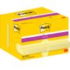 Post-it notesblok 76x50mm gul 12 blk 