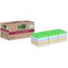 Post-it Super Sticky Recycle Assorteret 76x76mm 14+4blk