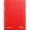 Mayland 2025 25218010 timekalender 24,2x18,5 cm rød 