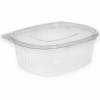 Verive oval plastbæger 105x133x43mm 250ml klar 