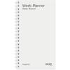 Mayland 2025 25088500 week planner refill 17x9,5cm hvid 