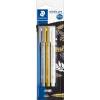Staedtler 8323 marker 1-2mm metallic guld/s&oslash;lv/hvid 